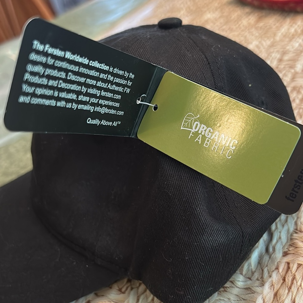 Fersten black baseball cap - Picture 3 of 5